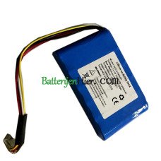 Vervangende batterij voor Absprung ALK-618650A A6