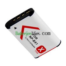 Vervangende batterij voor Sony HDR-AS20 HDR-AS15 HDR-AS30V HDR-AS100V