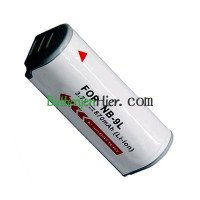 Vervangende batterij voor Canon 3 IXUS IXY 1 HS 500510 900mAh 1000 HS NB9L IXY 1100 HS HS