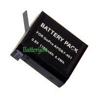 Vervangende batterij voor Gopro hero AHDBT-401 4 HD 1160mAh
