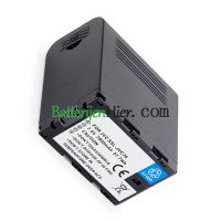 Vervangende batterij voor JVC 7800mAh met HM650 GY-HMQ10-uitgang USB 75 SSL-JVC50 78 HM600 SSL-JVC70