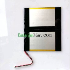  Batterij vervangen voor Jumper EZpad 8512 8256 i7 10Buckles-7Lines