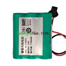  Batterijvervanging voor PLC BK-115W1C