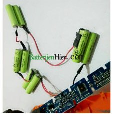  Vervangende batterij voor Electrolux EL2029 ZB3002 3003