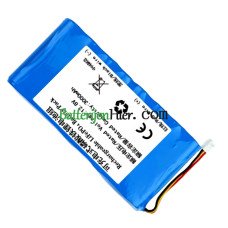 Vervangende batterij voor Moneual MR6500 ME770 12J003633 MEG7000MS
