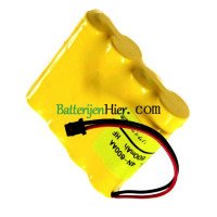  Vervangende batterij voor Sanyo 4N-600AA Terumo-ES-P110 4N-600AACL
