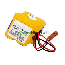 Vervangende batterij voor Fanuc ConNector Brown A98L-0031-0025 6V A06B-6114-K504