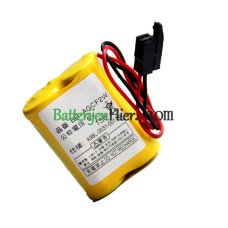 Vervangende batterij voor Fanuc A98L-0031-0011 # L BR-AGCF2W A06B-6093-K001 Black ConNector