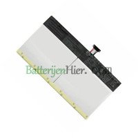 Vervangende batterij voor Asus T101HA-3D T101HA-3E T101HA-3K T101HA-GR001T